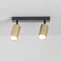 BRILAGI - Oświetlenie punktowe SELE GOLDEN 2xGU10/30W/230V czarny/złoty