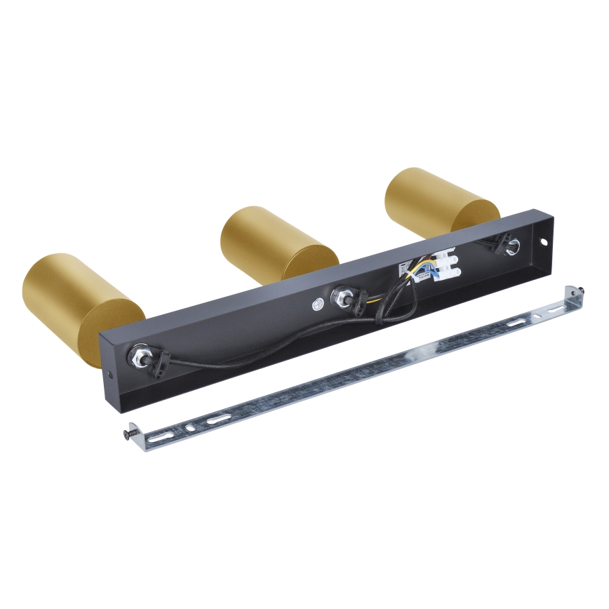 Brilagi - Oświetlenie punktowe SELE GOLDEN 3xGU10/30W/230V czarny/złoty
