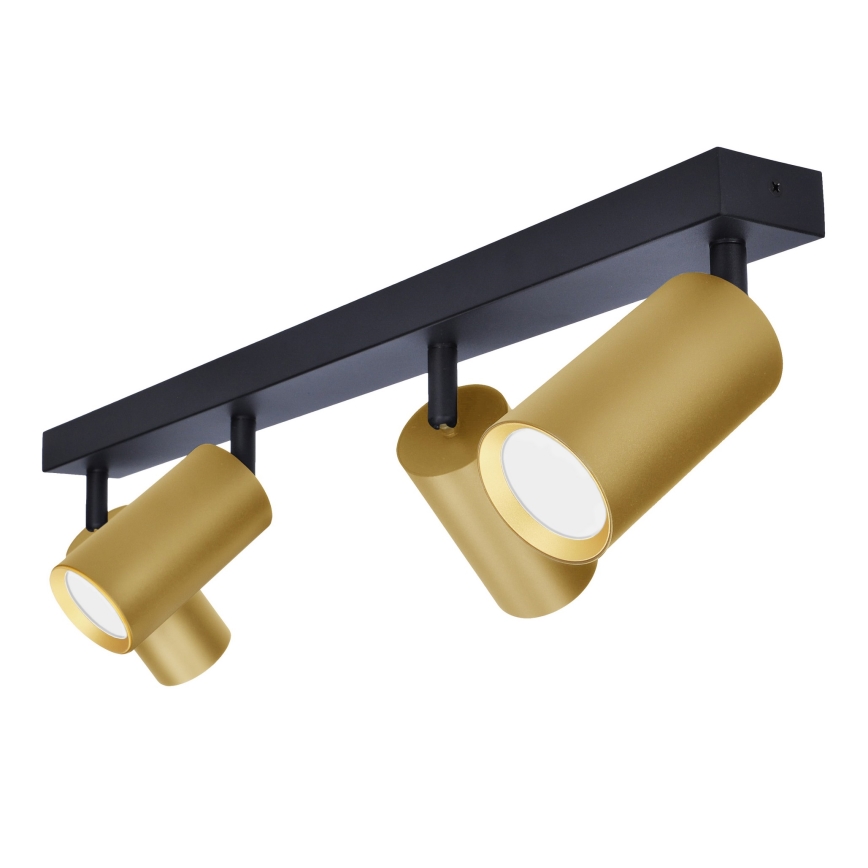 Brilagi - Oświetlenie punktowe SELE GOLDEN 4xGU10/30W/230V czarny/złoty