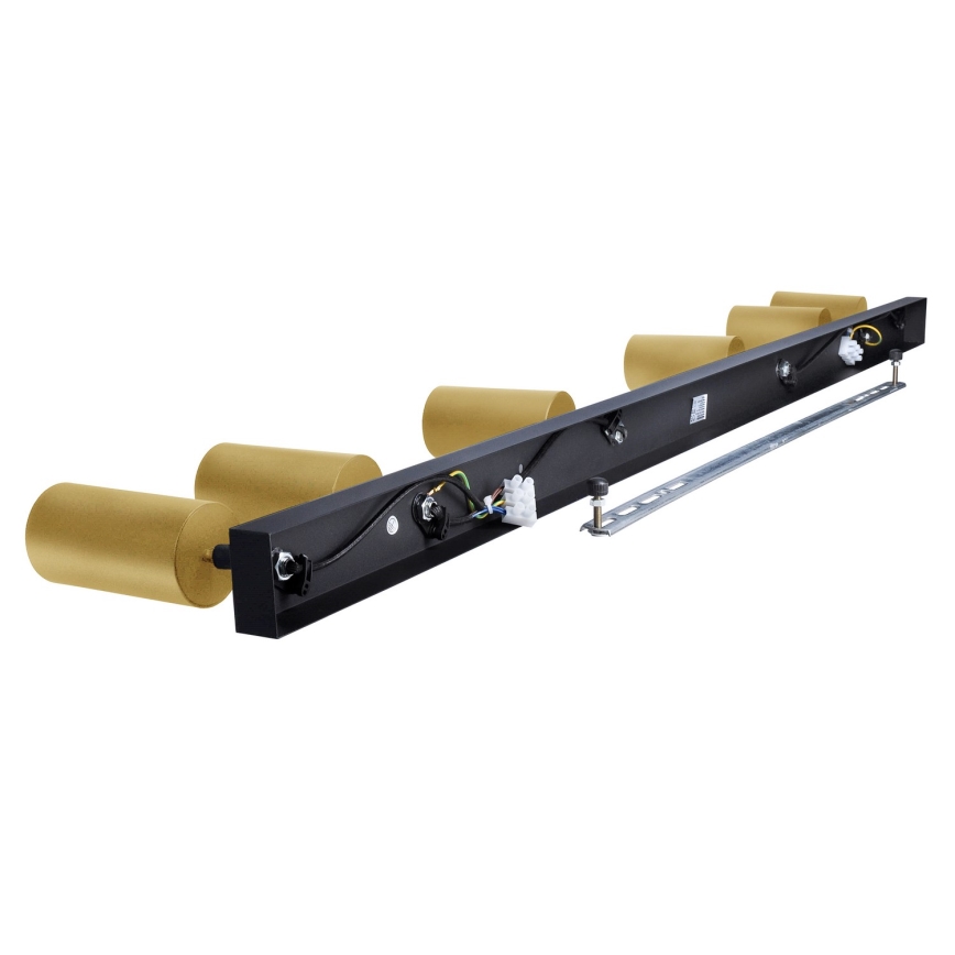 Brilagi - Oświetlenie punktowe SELE GOLDEN 6xGU10/30W/230V czarny/złoty