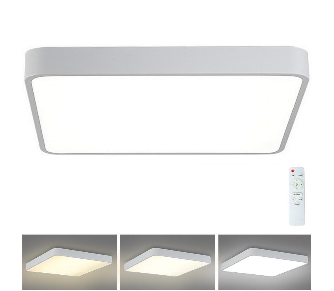 Brilagi - Oświetlenie ściemnialne LED POOL LED/48W/230V 3000-6000K 50x50 cm białe + pilot