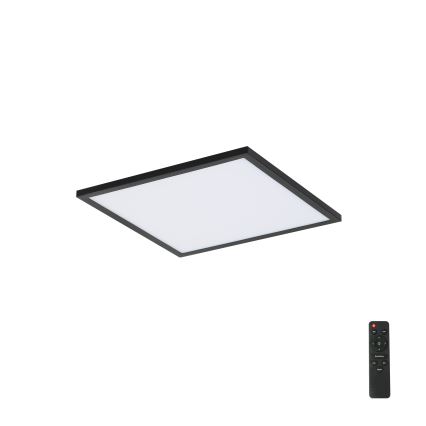 Brilagi - LED Plafon ściemnialny SLIMFRAME LED/25W/230V 30x30 cm 3000-6000K czarny + pilot zdalnego sterowania