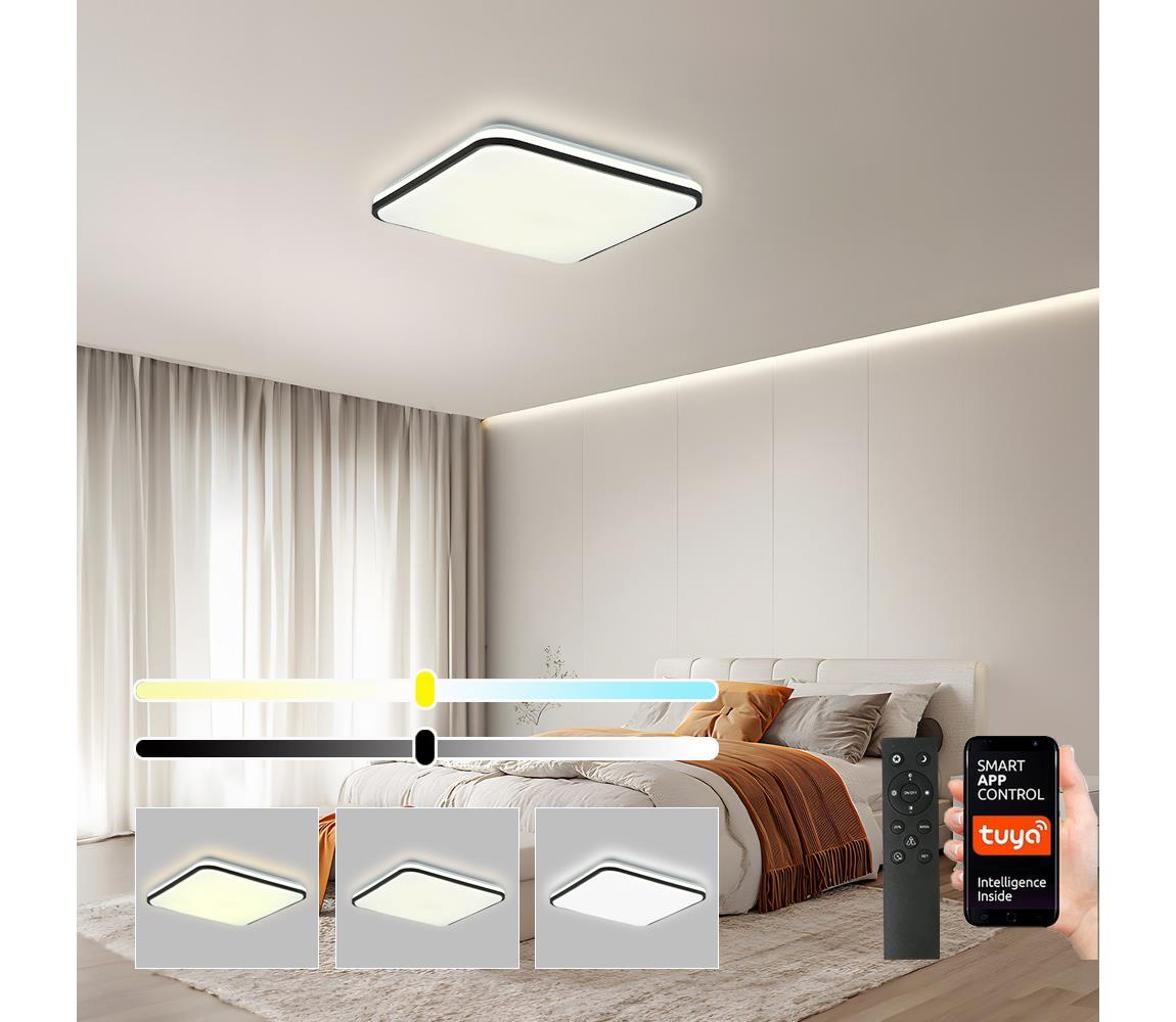 Brilagi - Oświetlenie ściemnialne LED SMART LED/28W/230V 40x40 cm Wi-Fi Tuya + pilot