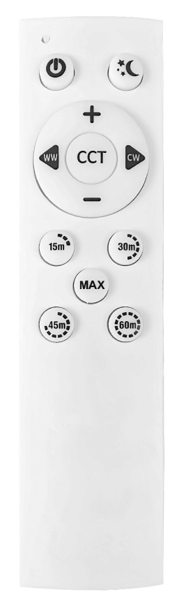 Brilagi - Pilot zdalnego sterowania do oprawy sufitowej MILKY WAY 2xAAA