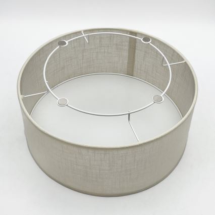 Brilagi - Plafon BELLADONNA 1xE27/15W/230V śr. 30 cm kremowy/dąb