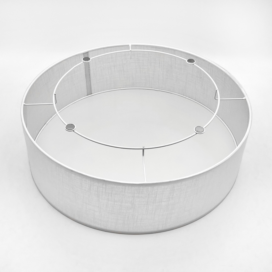 Brilagi - Plafon BELLADONNA 2xE27/15W/230V śr. 40 cm biały/dąb