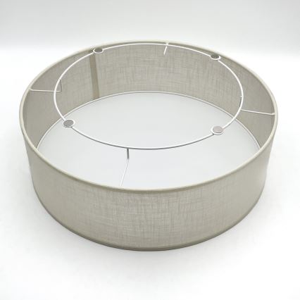 Brilagi - Plafon BELLADONNA 2xE27/15W/230V śr. 40 cm kremowy/dąb