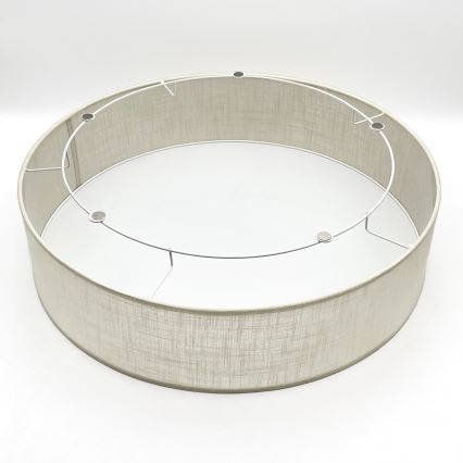 Brilagi - Plafon BELLADONNA 3xE27/15W/230V śr. 50 cm kremowy/dąb