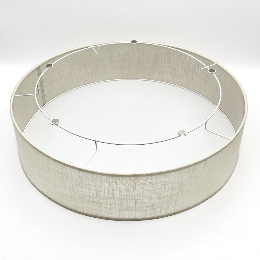 Brilagi - Plafon BELLADONNA 3xE27/15W/230V śr. 50 cm kremowy/dąb