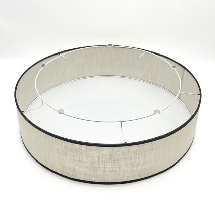 Brilagi - Plafon BELLADONNA 3xE27/15W/230V śr. 50 cm kremowy/dąb