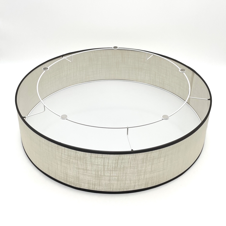 Brilagi - Plafon BELLADONNA 3xE27/15W/230V śr. 50 cm kremowy/dąb