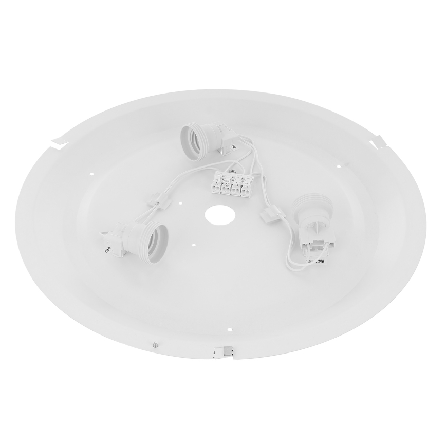 Brilagi - Plafon CLARE 3xE27/40W/230V śr. 40 cm biały