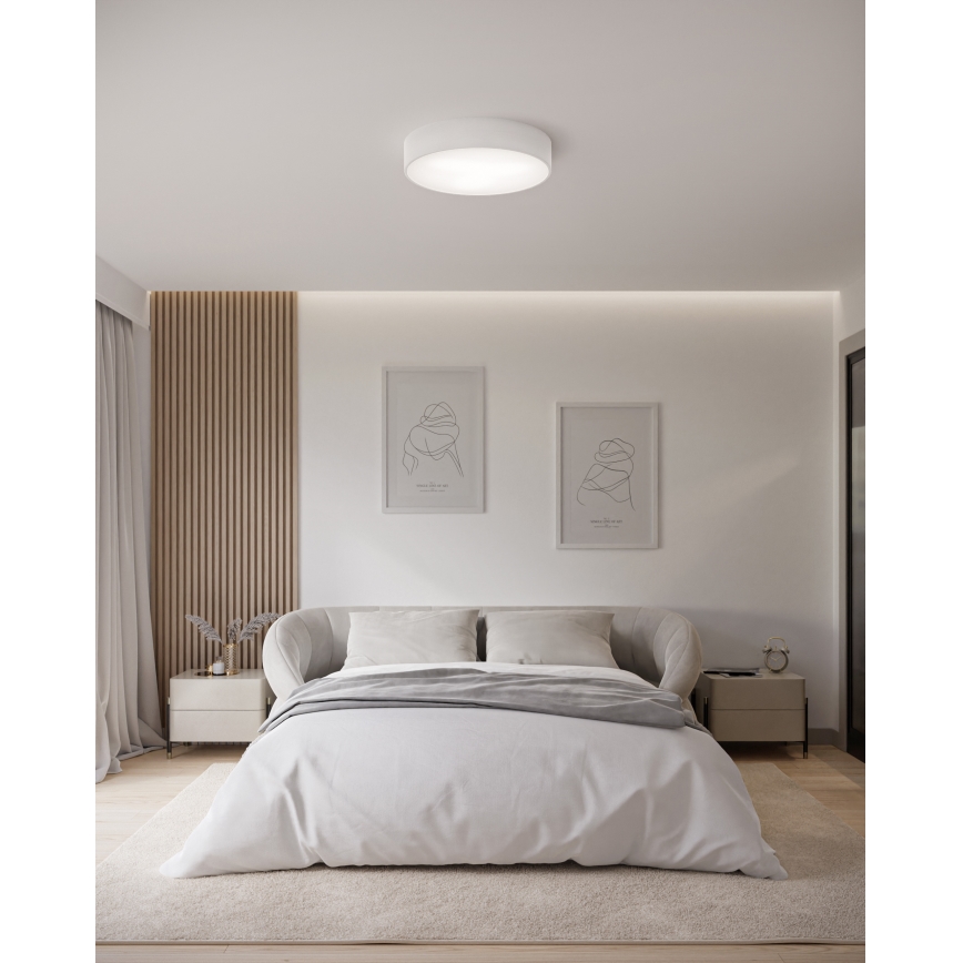 Brilagi - Plafon CLARE 3xE27/40W/230V śr. 40 cm biały
