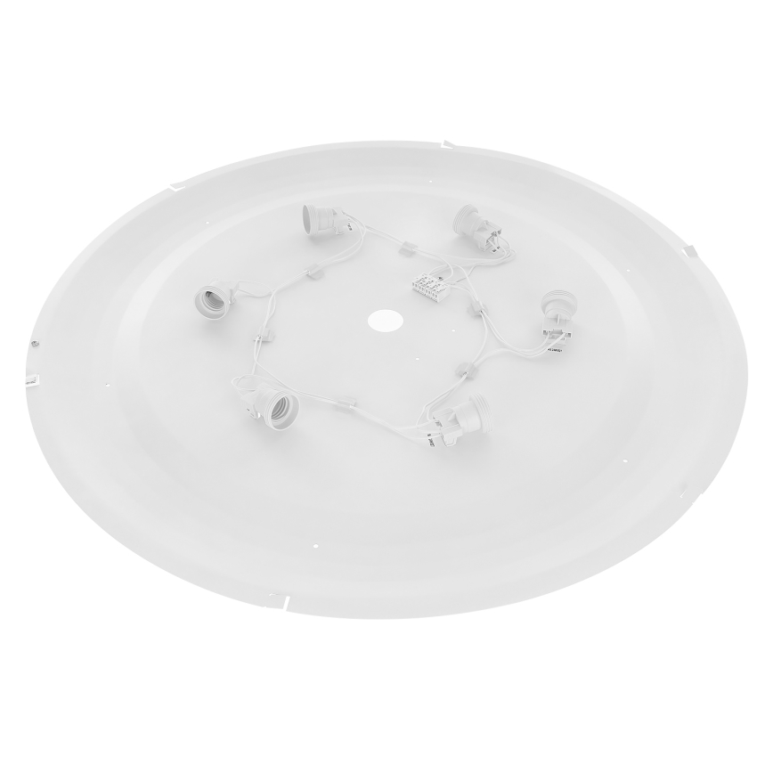 Brilagi - Plafon CLARE 6xE27/24W/230V śr. 80 cm czarny