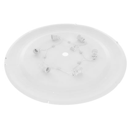 Brilagi - Plafon CLARE 6xE27/40W/230V śr. 80 cm czarny
