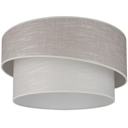 Brilagi - Plafon DOVER SHINE 1xE27/15W/230V śr. 50 cm szary/kremowy