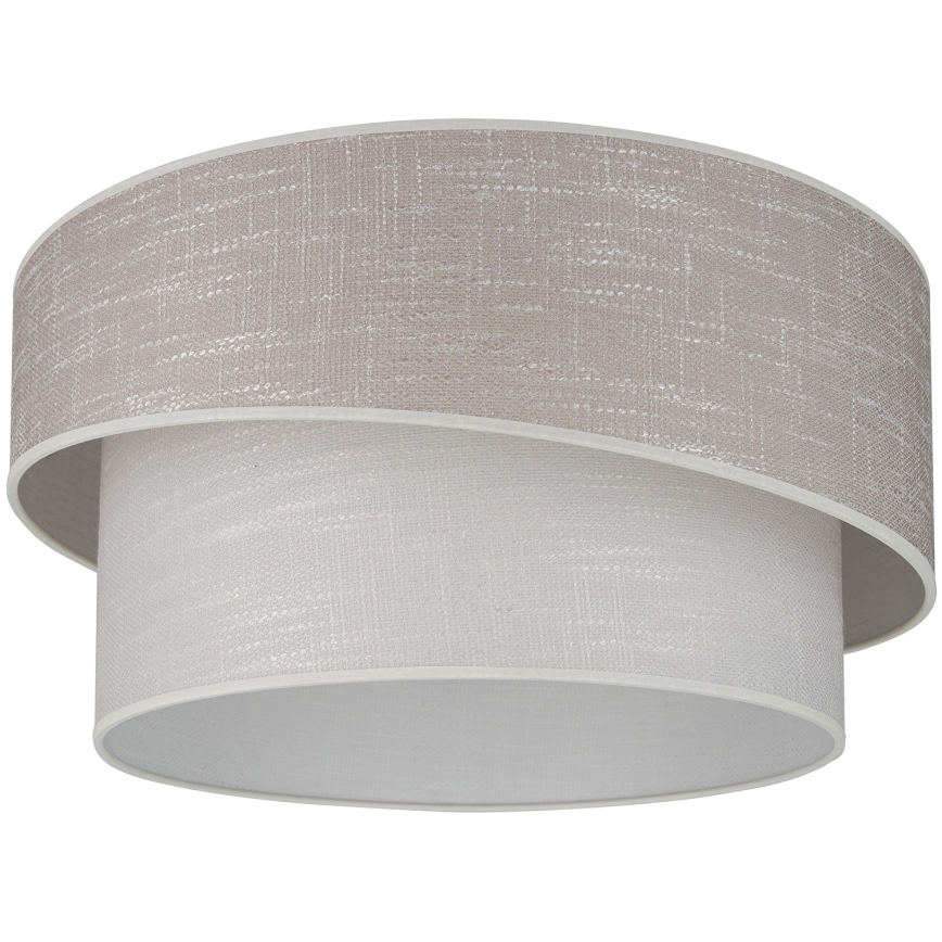 Brilagi - Plafon DOVER SHINE 1xE27/15W/230V śr. 50 cm szary/kremowy