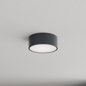 Brilagi - Plafon łazienkowy CLARE 1xE27/24W/230V Ø 20 cm antracyt IP54