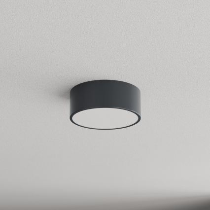 Brilagi - Plafon łazienkowy CLARE 1xE27/24W/230V Ø 20 cm antracyt IP54