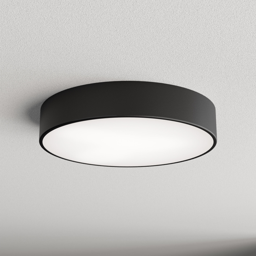 Brilagi - Plafon łazienkowy CLARE 3xE27/24W/230V śr. 40 cm czarny IP54