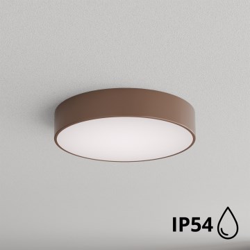 Brilagi - Plafon łazienkowy CLARE 3xE27/24W/230V Ø 40 cm IP54 brązowy