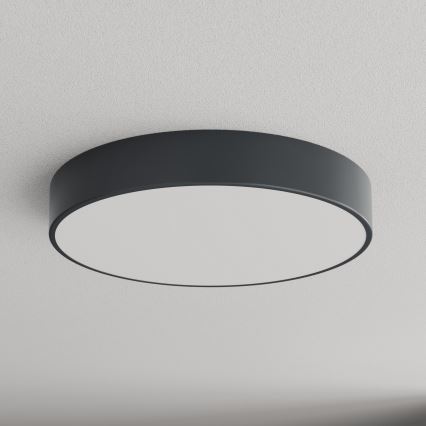 Brilagi - Lampa sufitowa łazienkowa CLARE 4xE27/24W/230V śr. 50 cm antracyt IP54