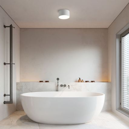 Brilagi - Plafon łazienkowy LED FORIS LED/9W/230V Ø 9 cm biały IP44