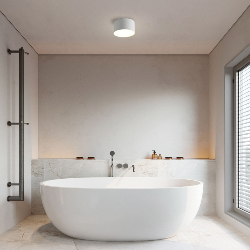 Brilagi - Plafon łazienkowy LED FORIS LED/9W/230V Ø 9 cm biały IP44