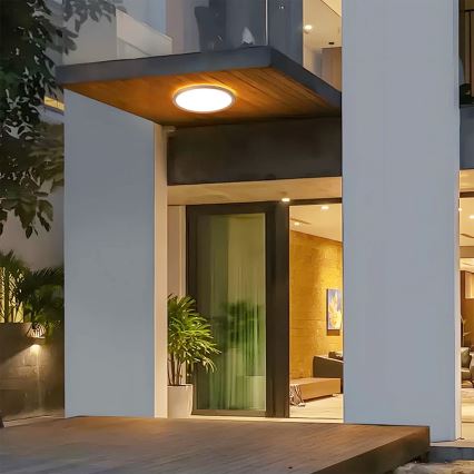 Brilagi - Oprawa sufitowa LED do łazienki ULTRA SLIM LED/24W/230V Ø 42 cm różowe złoto IP54