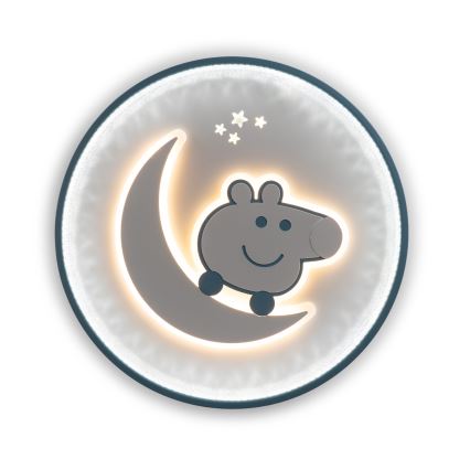 Brilagi - LED Plafon dziecięcy PIGGY LED/70W/230V 3000/4500/6000K śr. 45 cm
