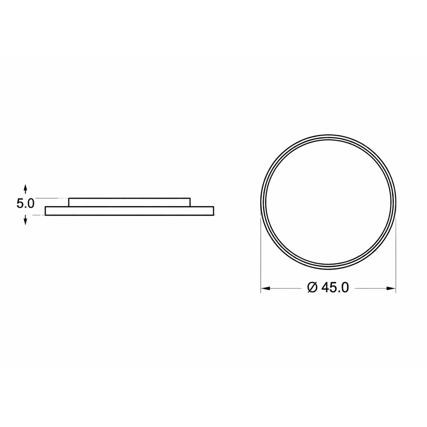 Brilagi - LED Plafon dziecięcy PIGGY LED/70W/230V 3000/4500/6000K śr. 45 cm