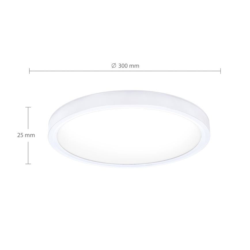 Brilagi - Lampa sufitowa LED ESTELA LED/18W/230V o średnicy 30 cm biała