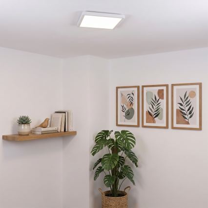 Brilagi - Plafon LED ESTELA SQUARE LED/24W/230V 31x31 cm biały