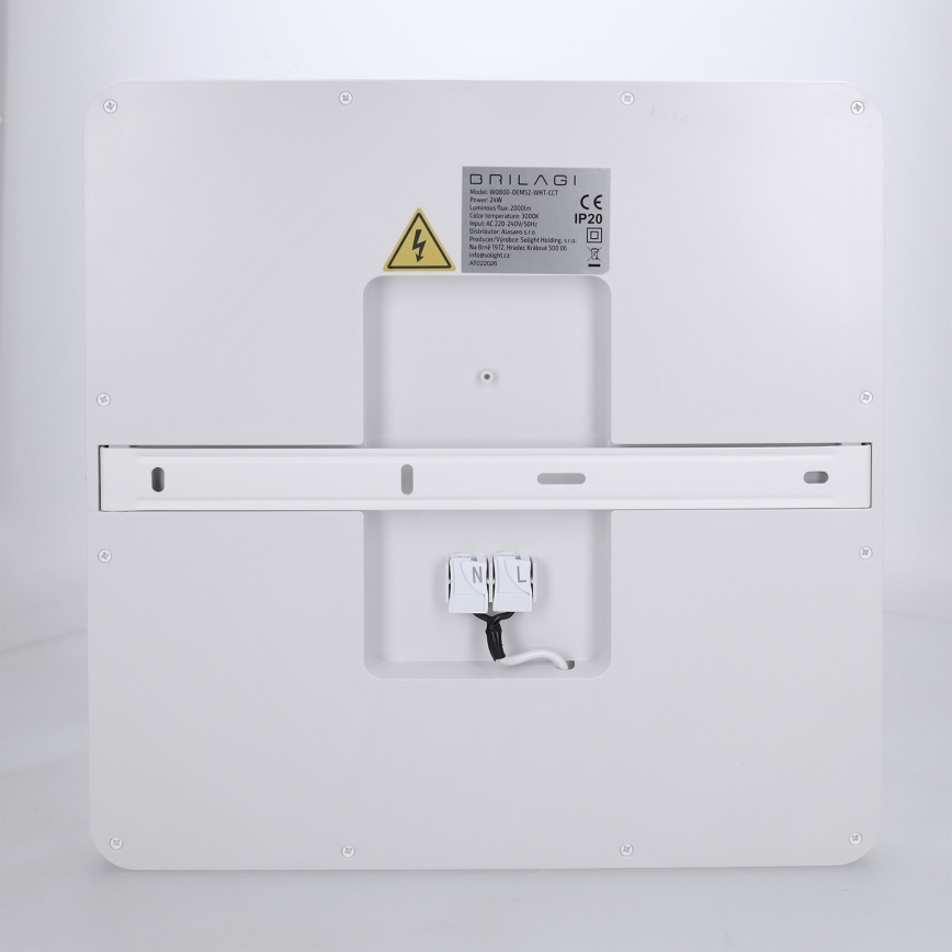 Brilagi - Plafon LED ESTELA SQUARE LED/24W/230V 31x31 cm biały