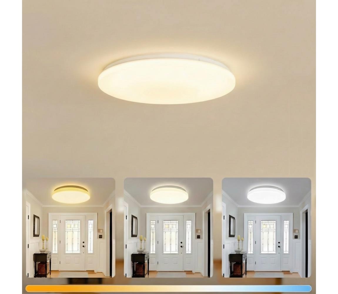 Brilagi - Plafon LED MILKY WAY LED/24W/230V 3000/4000/6500K śr. 38 cm