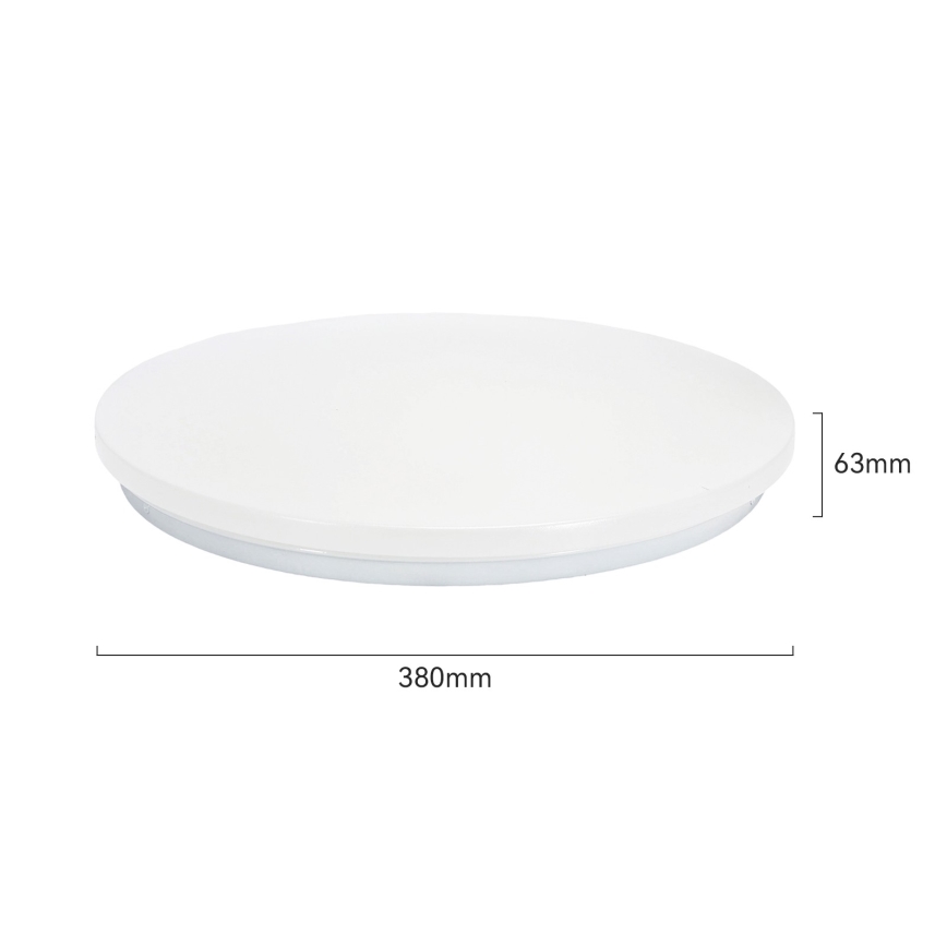 Brilagi - Plafon LED MILKY WAY LED/24W/230V 3000/4000/6500K śr. 38 cm