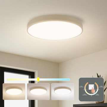 Brilagi - Plafon LED POOL 60W/230V 3000/4000/6000K, śr. 50 cm, beżowy