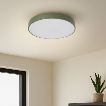 Brilagi - Plafon sufitowy POOL LED/36W/230V 3000/4000/6000K śr. 30 cm zielony