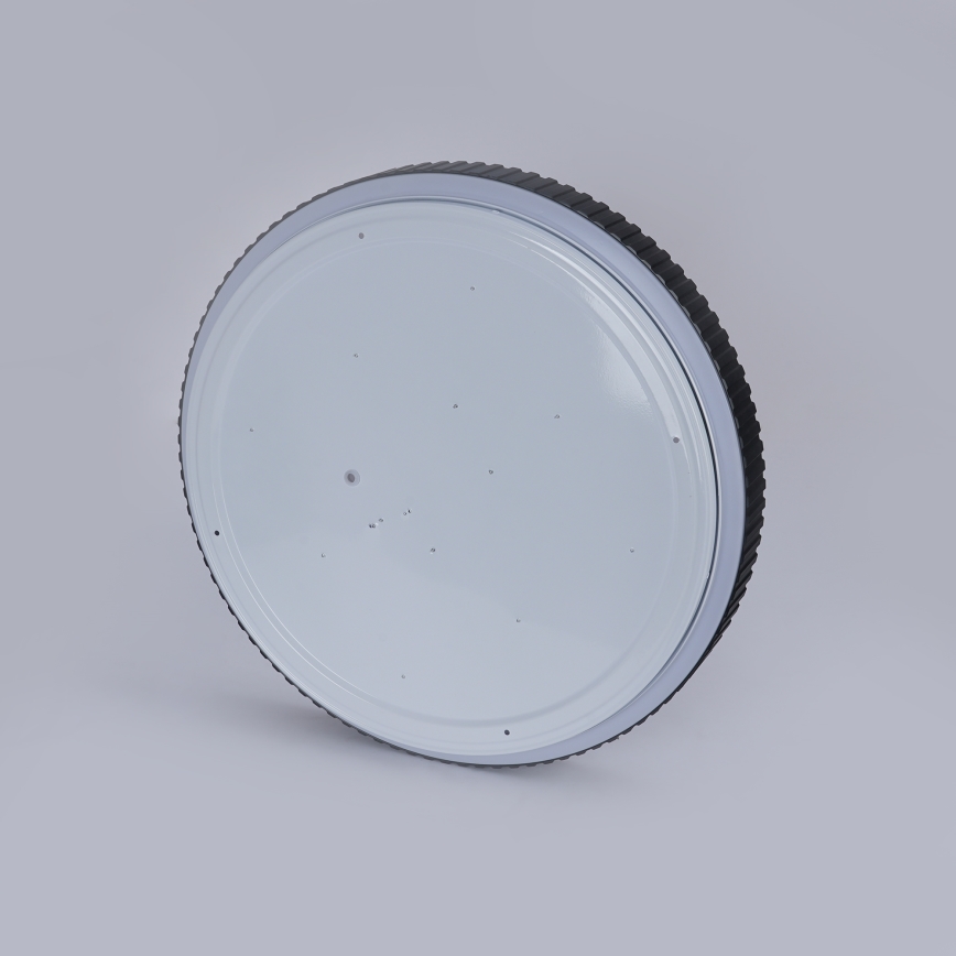 Brilagi - Ściemnialna lampa sufitowa CORVO LED/72W/230V 3000–6000K czarna śr. 50 cm + zdalne sterowanie