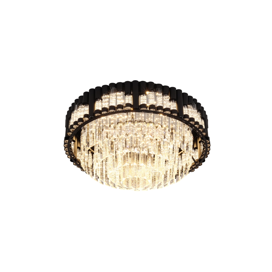 Brilagi - ściemnialna oprawa sufitowa LED CROWN LED/41W/230V 3000-6000K śr. 48 cm czarna + pilot zdalnego sterowania