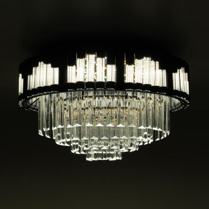 BRILAGI - ściemnialna oprawa sufitowa LED CROWN LED/41W/230V 3000-6000K śr. 48 cm czarna + pilot zdalnego sterowania