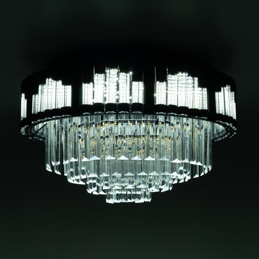BRILAGI - ściemnialna oprawa sufitowa LED CROWN LED/41W/230V 3000-6000K śr. 48 cm czarna + pilot zdalnego sterowania