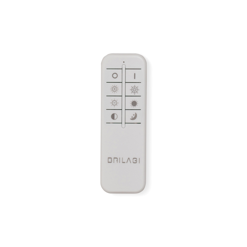 BRILAGI - ściemnialna oprawa sufitowa LED CROWN LED/41W/230V 3000-6000K śr. 48 cm czarna + pilot zdalnego sterowania