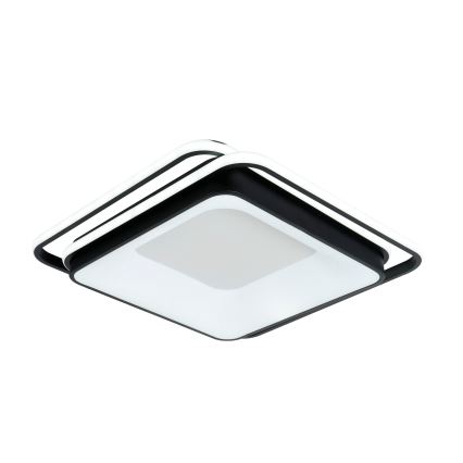 Brilagi - LED Ściemnialna lampa sufitowa FLARE LED/102W/230V 3000-6000K 50x50 cm czarna + pilot zdalnego sterowania