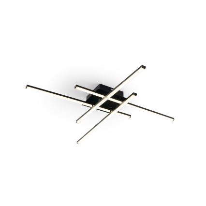 Brilagi - Lampa sufitowa STRIPES LED/37W/230V 68x68 cm czarna