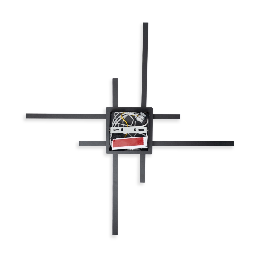 Brilagi - Lampa sufitowa STRIPES LED/37W/230V 68x68 cm czarna