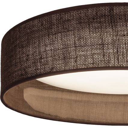 Brilagi - Plafon LED VELVET SIMPLE LED/36W/230V 3000K śr. 55 cm brązowy