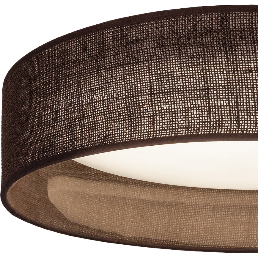 Brilagi - Plafon LED VELVET SIMPLE LED/36W/230V 3000K śr. 55 cm brązowy