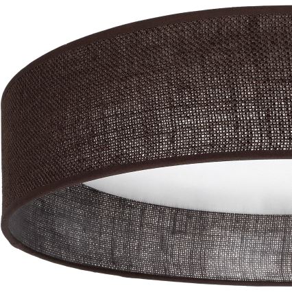 Brilagi - Plafon LED VELVET SIMPLE LED/36W/230V 3000K śr. 55 cm brązowy