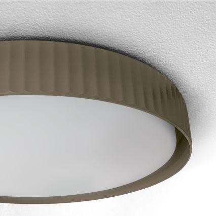 Brilagi - Plafon LUCIA LED/24W/230V Ø 31 cm szarobrązowy